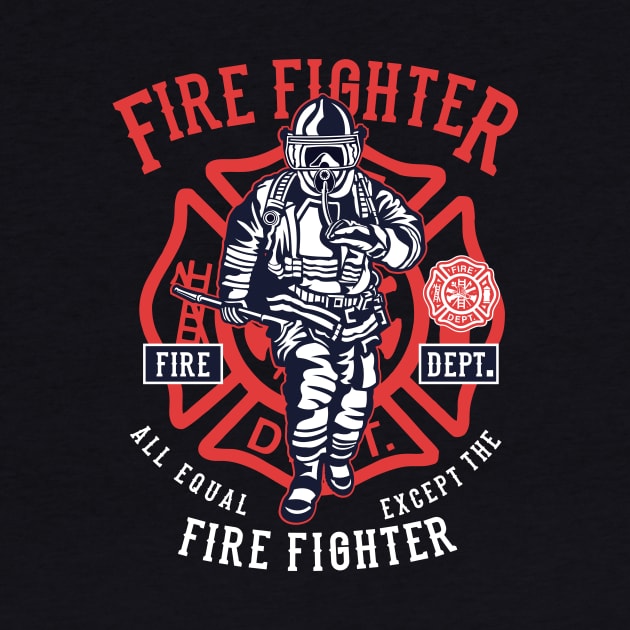 Fire Fighter by lionkingdesign